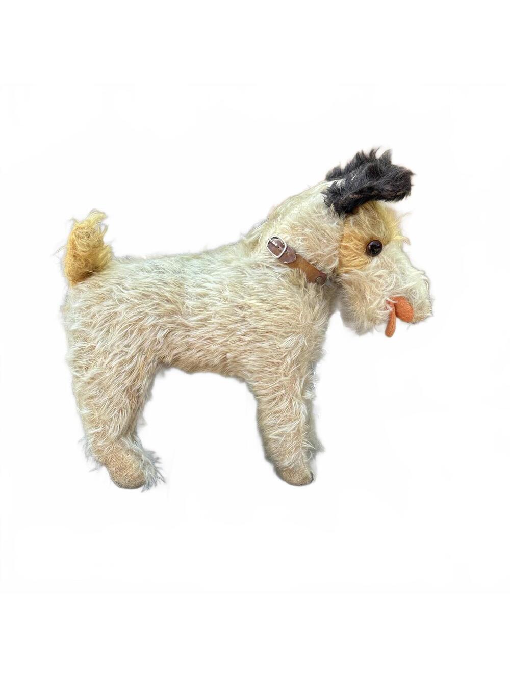vintage Steiff Fox Terrier plush